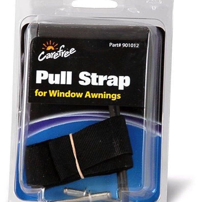 Carefree Pull Strap – 27″ Black Awning Tie-Down for Window Awnings (Part No. 901012)