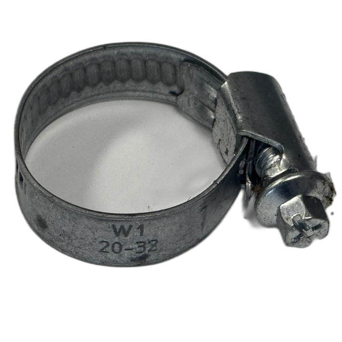 20-32 mm Worm-Drive Hose Clamp – Galvanized Band Clamp for Caravan & Plumbing