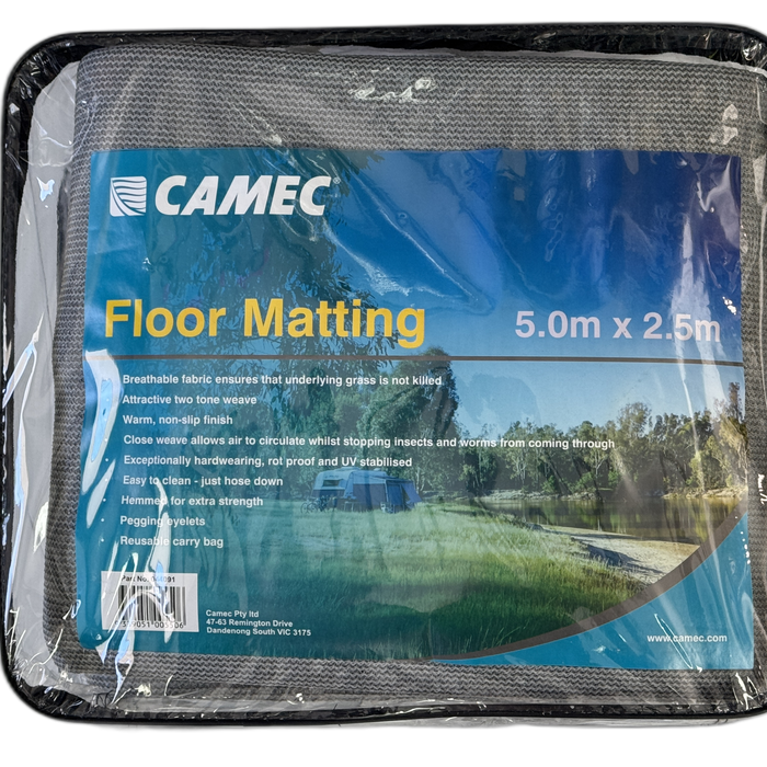 Camec Floor Matting 5 m × 2.5 m – Durable Mesh Ground Cover (Part No. 044091)