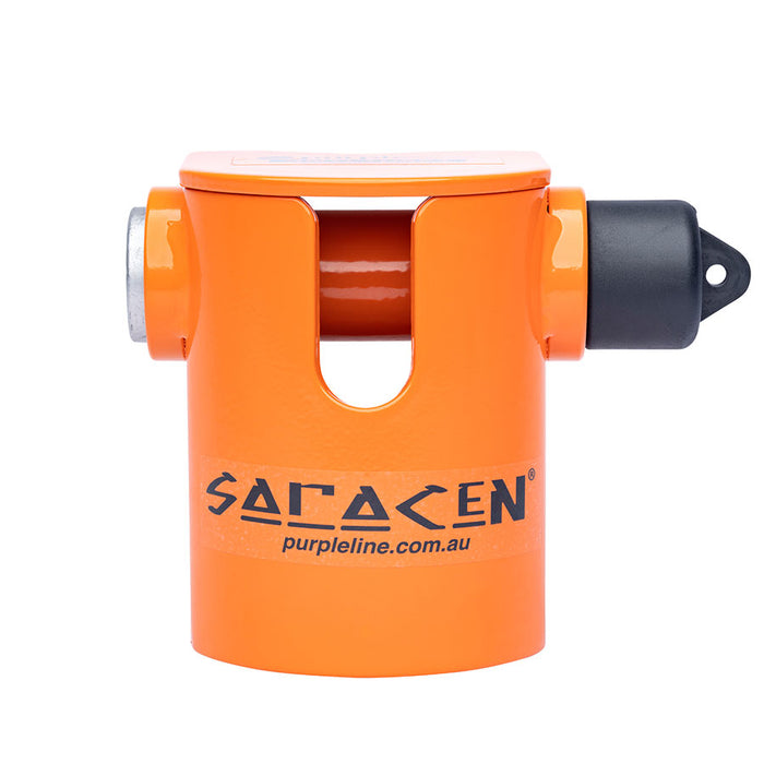 Saracen V2 Hitch & Chain Lock – High‑Security Steel Coupling Lock (SHL100‑2)