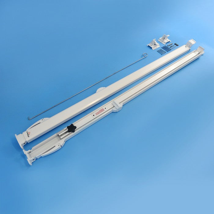 Carefree White Short Hardware Kit – Pop‑Top Caravan Roll‑Out Arms & Brackets (Part No. 200‑33000)