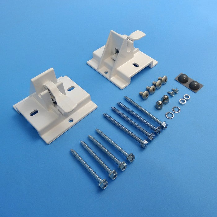 Carefree White Short Hardware Kit – Pop‑Top Caravan Roll‑Out Arms & Brackets (Part No. 200‑33000)