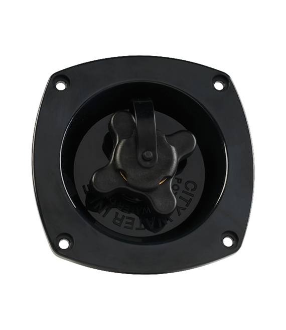 Seaflo Water Inlet Pressure Reducing Valve Black