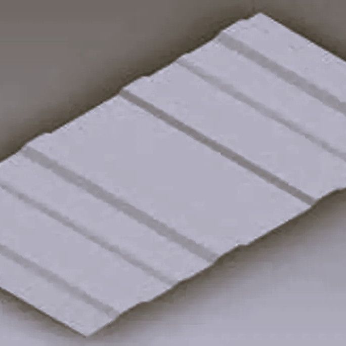 Silver Aluminium Caravan Roof Sheet – Crystal Silver, 2.44 × 1.22 m, FR8 Coromal Profile