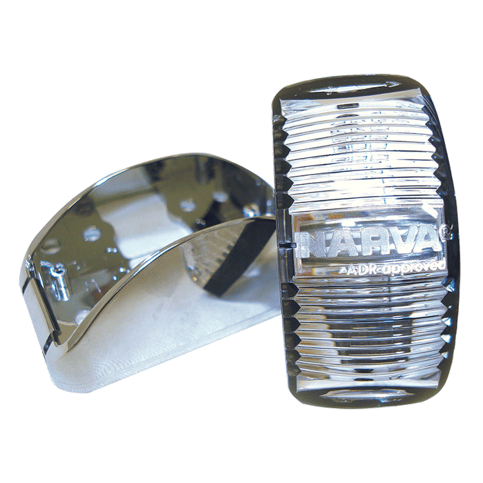 NARVA Side Marker Light Chrome Base