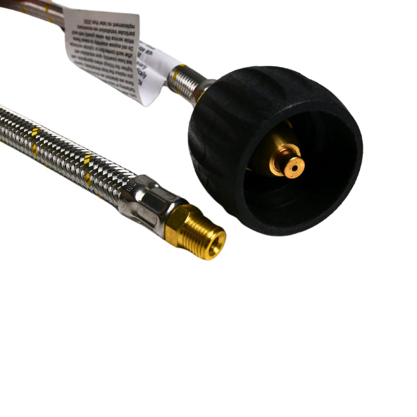 Bromic 8mm SS Pigtail 7/16" 450mm