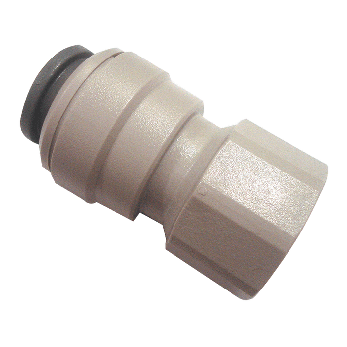 John Guest 12 mm Push-Fit × 3/8″ BSP Female Connector – Compact Caravan Plumbing Adapter
