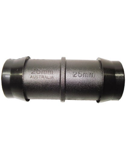 Plastic Barbed Joiner 25mm