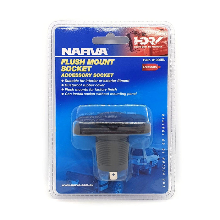 Narva Flush Mount Socket 81026BL