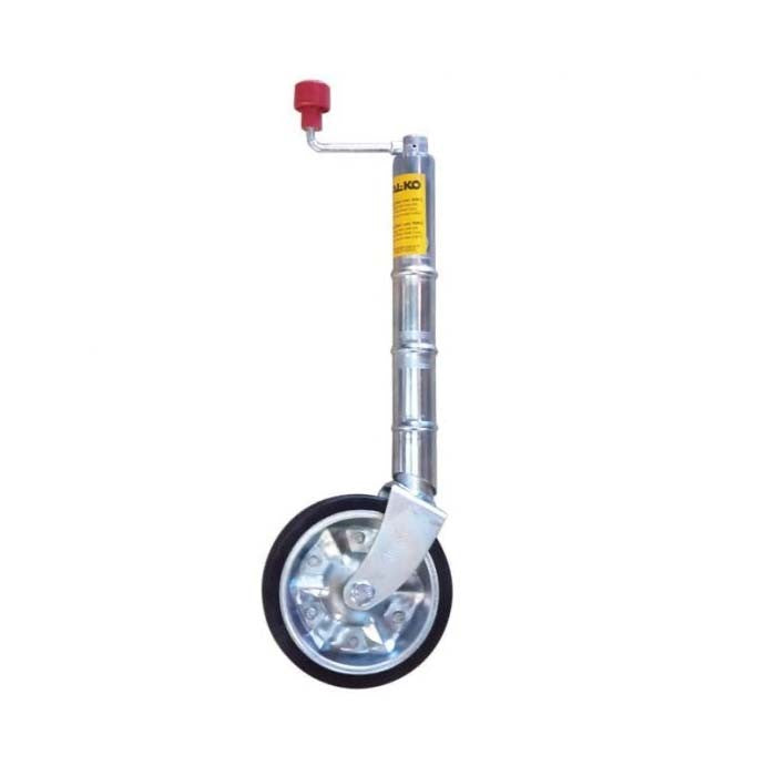Al-KO 8″ Extra-Height Jockey Wheel – 20 mm Shaft, 400 kg Static Capacity