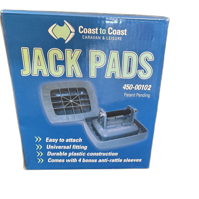 Coast Jack Pads (Set Of 4) – Premium Jack Pads