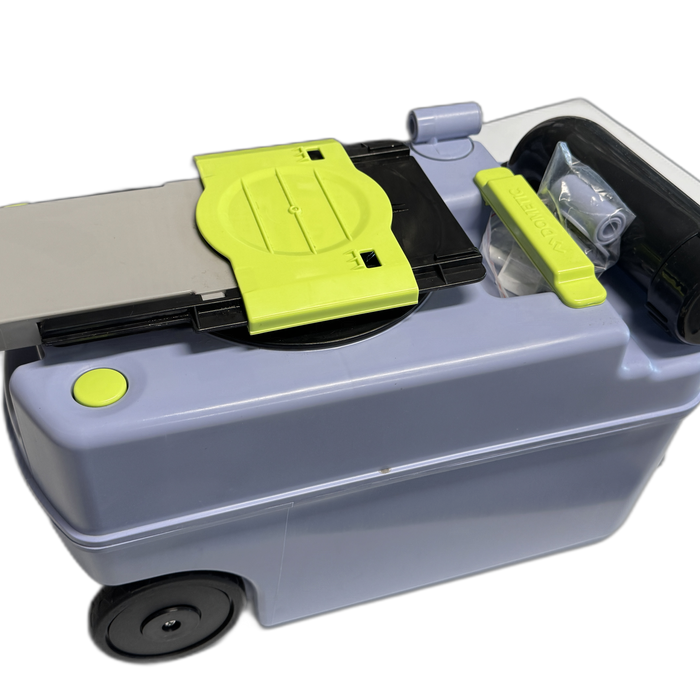 Dometic CTS 4110 Cassette Toilet – Compact Ceramic-Bowl Toilet with 19L Tank & Swivel Seat