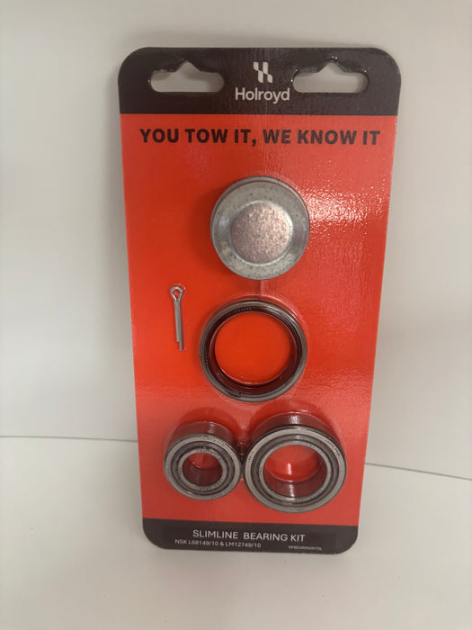 Holroyd Slimline (Ford-Type) Bearing Kit – Complete Cone, Cup, Seal & Cap Set