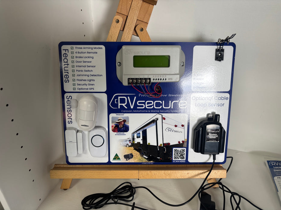 RVsecure PlatinumX Starter Alarm – Advanced Caravan Security System (Australian Made)