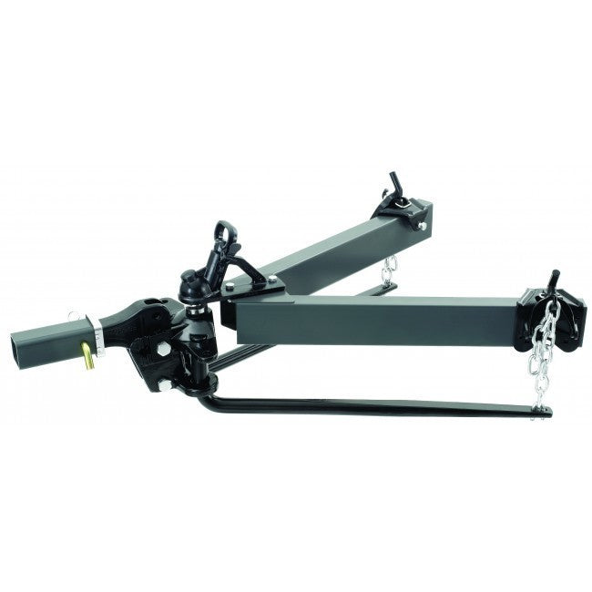 Pro Series 800 lb Weight Distribution Hitch Kit – Round Bar Stabilizer (Standard 50 × 50 mm Receiver)