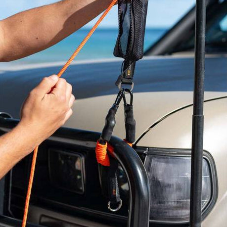 Tiegear HD Soft Spring + Loop – Heavy‑Duty Awning Shock Absorber (45 cm)