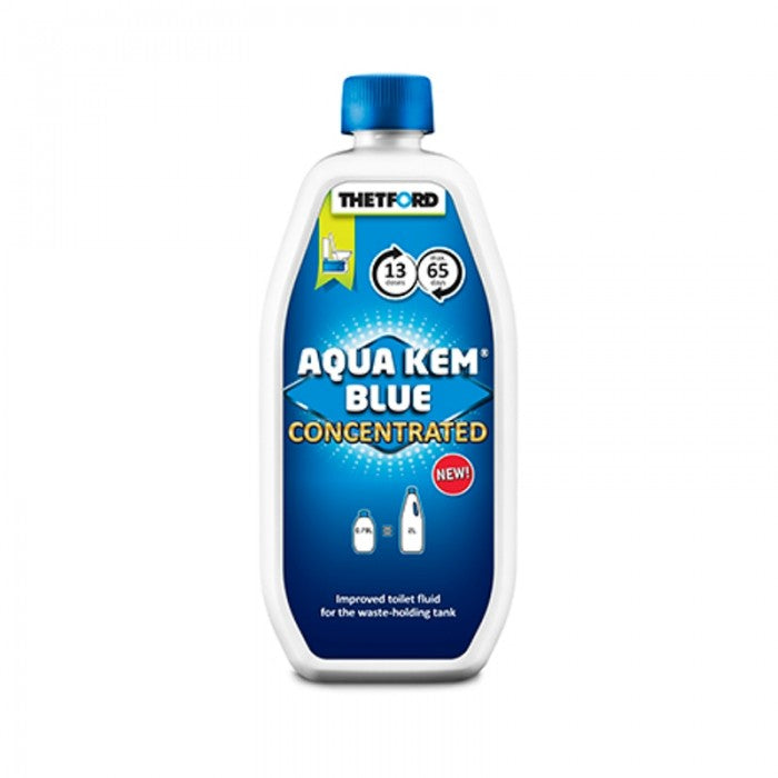 Thetford Aqua Kem Blue Concentrated – 780 ml Toilet Chemical for Cassette & Portable Toilets