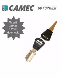 Original Camec 3-Point Lock Barrel & Key – Genuine Replacement 014392