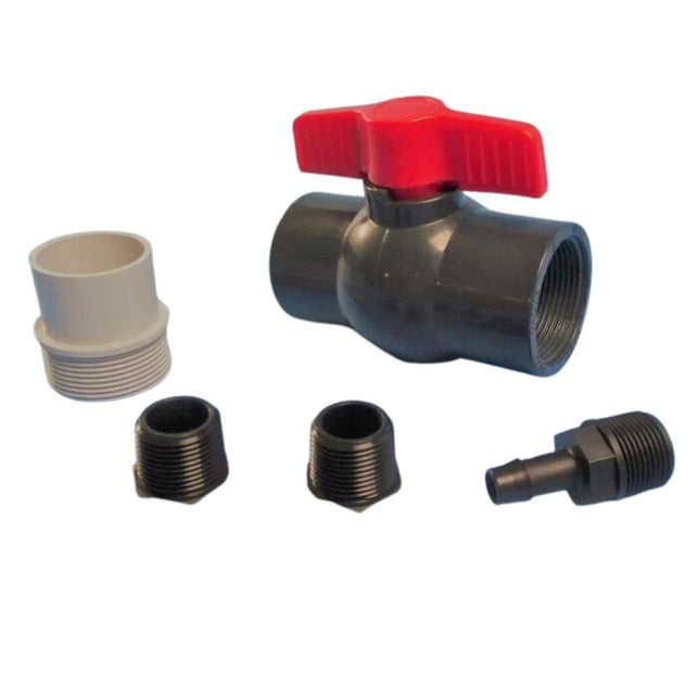 95 L Universal Water Tank Fitting Pack – Grey/Fresh Water Setup
