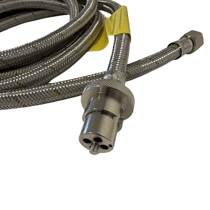 3000mm 10mm Braided S/S S/8AE[F]xMale Bayonet